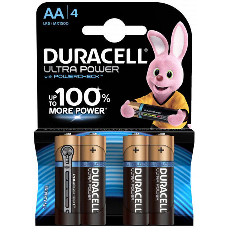 Батарейка Duracell Ultra AAx4