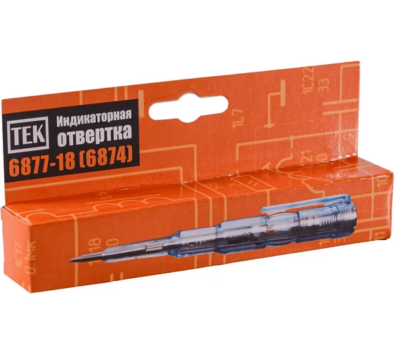 Отвертка-индикатор Ресанта ТЕК 6877-18 6874 61/10/157 купить,NaN