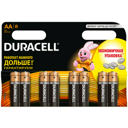 Батарейка Duracell Basic AA 8шт
