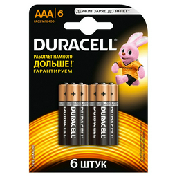 Батарейка Duracell Basic AAAx6