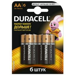 Батарейка Duracell Basic AA 6шт