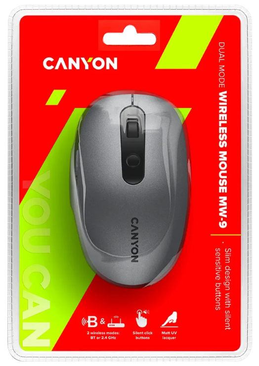 Мышь Canyon CNS-CMSW09DG серый - ForteMarket Мышь Canyon CNS-CMSW09DG серый купить,6990
