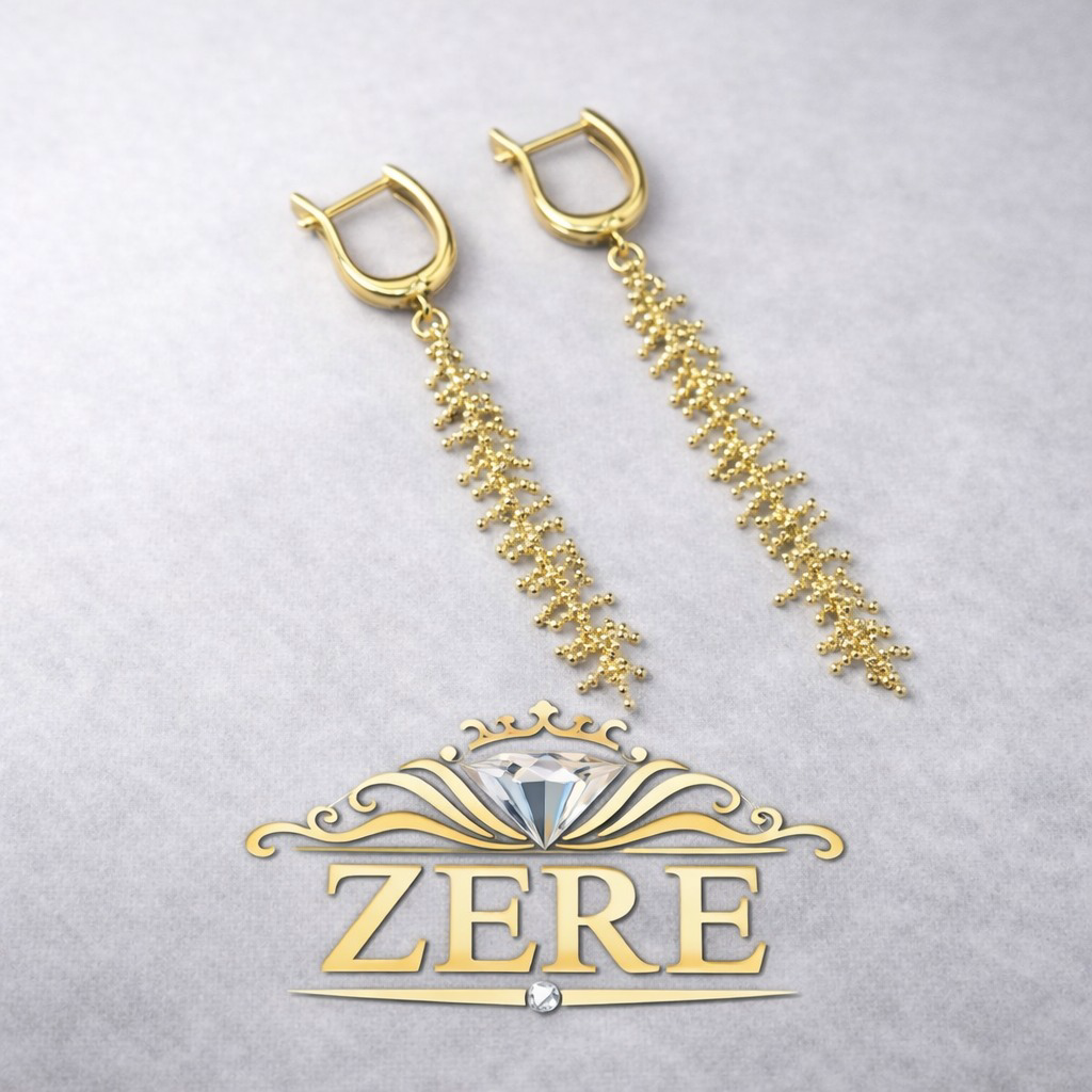 Серьги Zere ZR120306 золото 3.89гр купить,419200