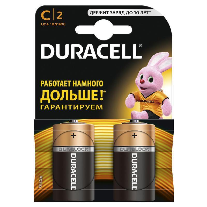 Батарейка Duracell Basic Cx2