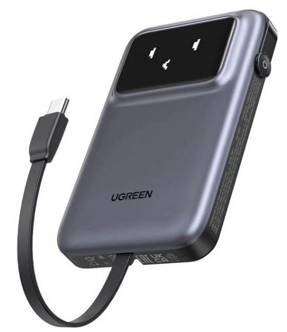 Внешний аккумулятор Ugreen Fast Charging PB511 5603B 10000mAh Gray купить,22432