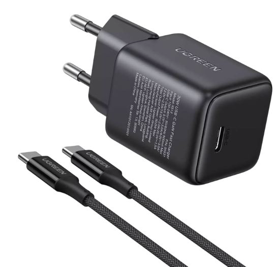 Зарядное устройство Ugreen Gan X X513 30W черный