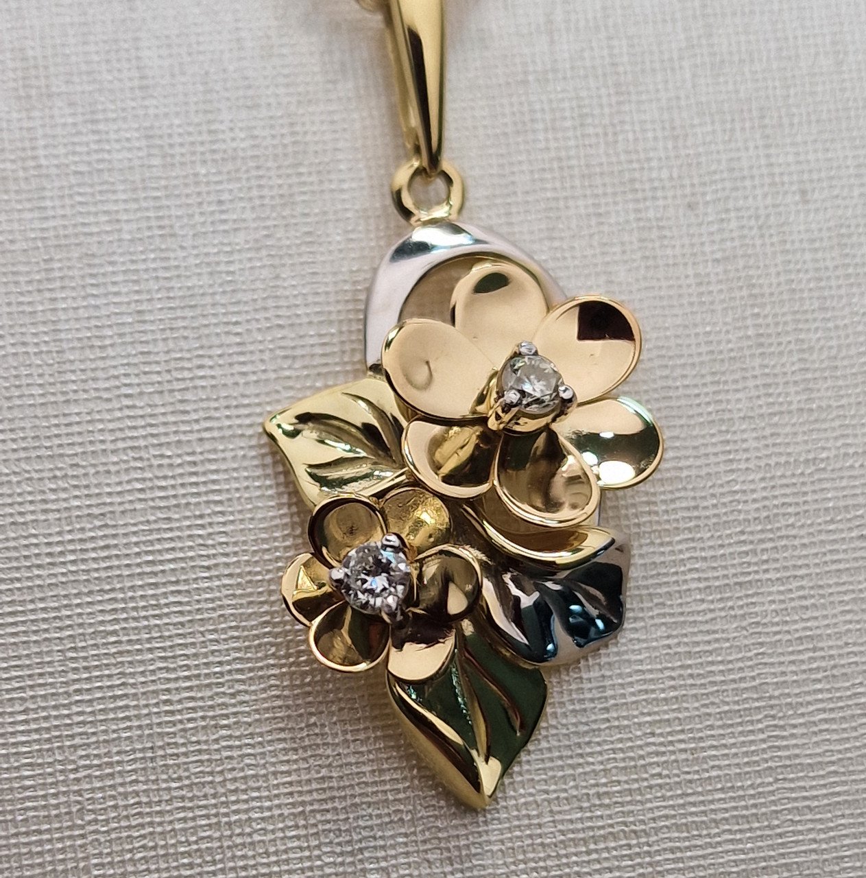 Колье Deimantas 102764953 40см 1,71гр 0,074ct. купить,NaN