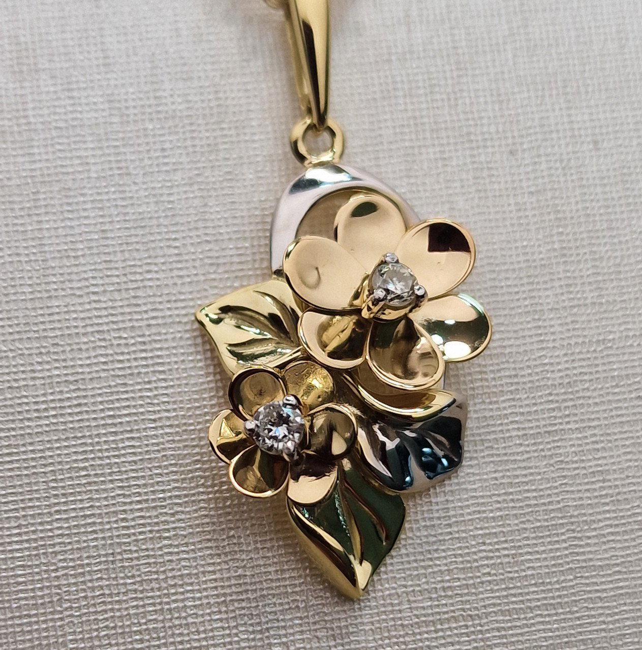 Колье Deimantas 102764953 40см 1,71гр 0,074ct. купить,NaN