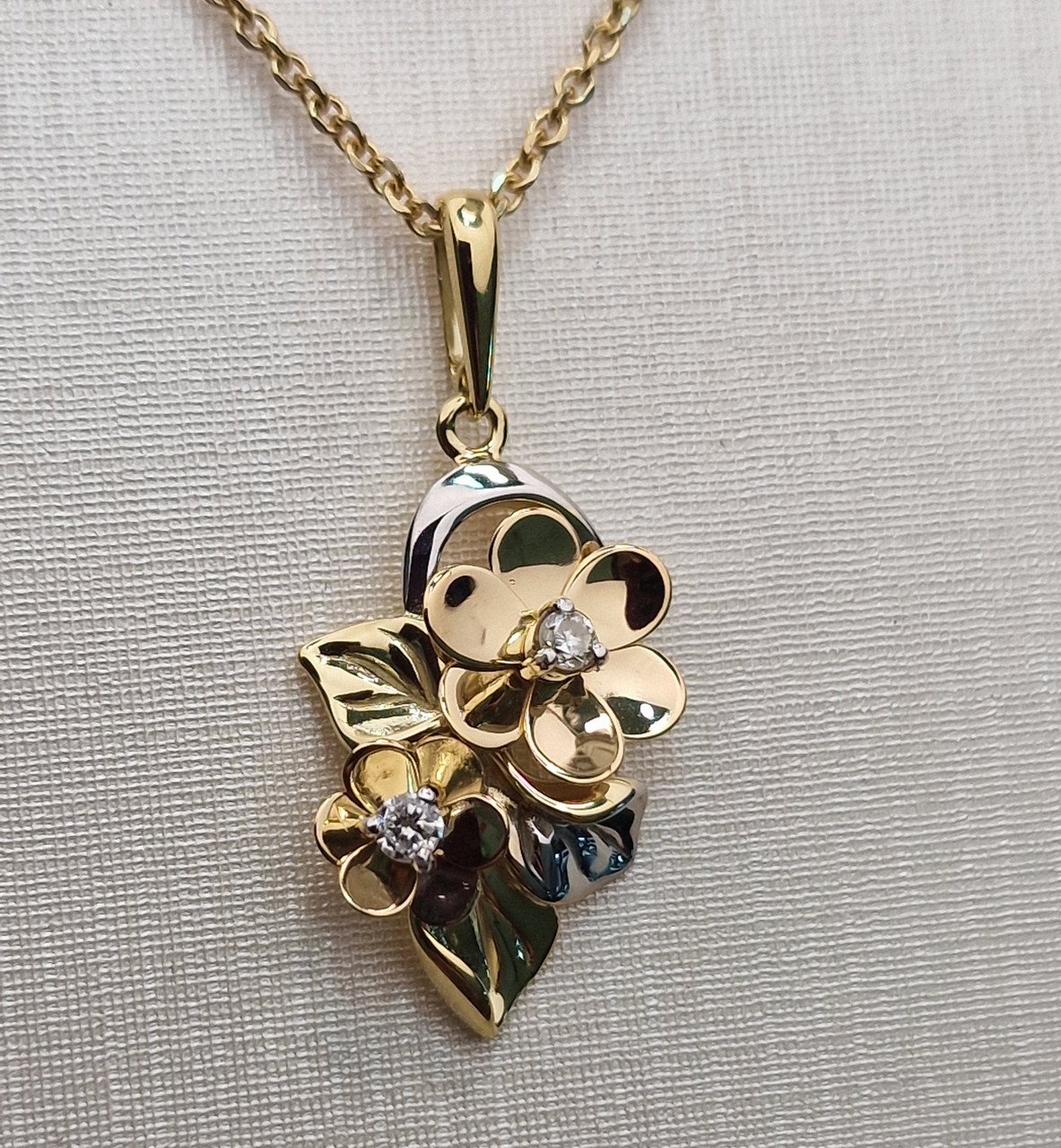 Колье Deimantas 102764953 40см 1,71гр 0,074ct. купить,NaN