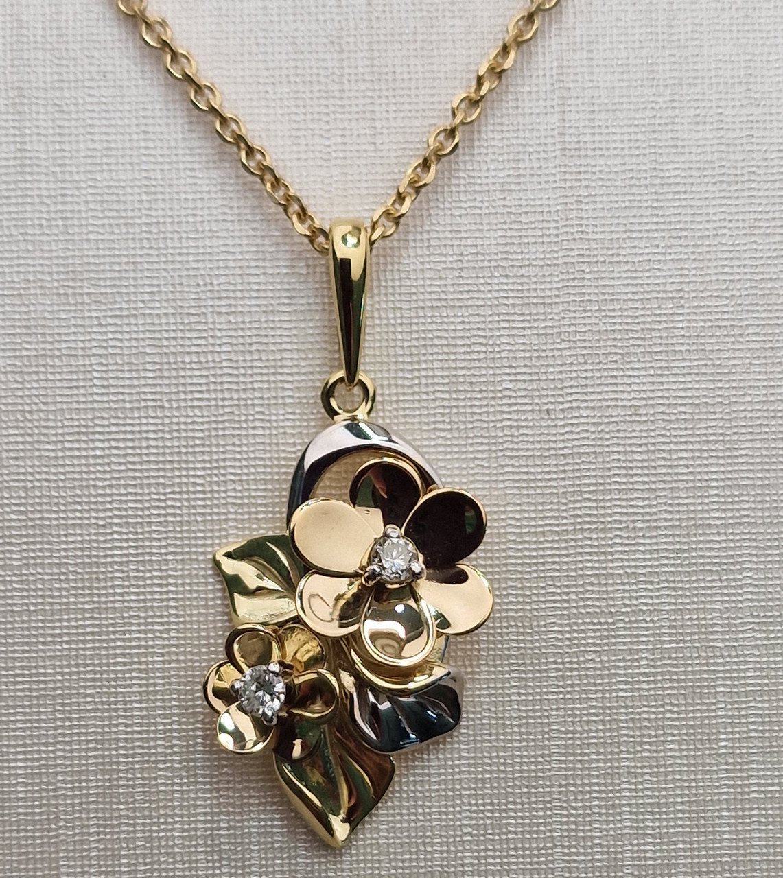 Колье Deimantas 102764953 40см 1,71гр 0,074ct. купить,NaN