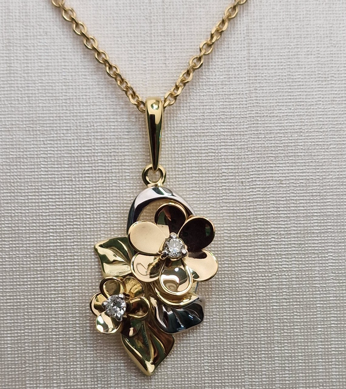 Колье Deimantas 102764953 40см 1,71гр 0,074ct. купить,NaN