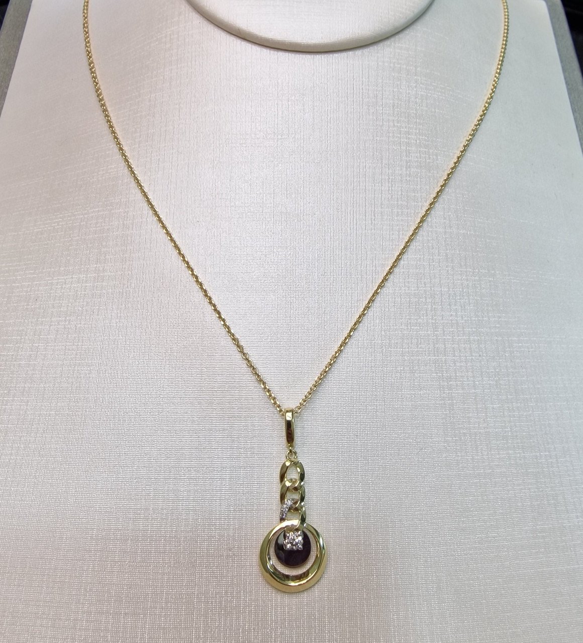 Колье Deimantas 102764957 50см 2гр 0,112ct. купить,NaN