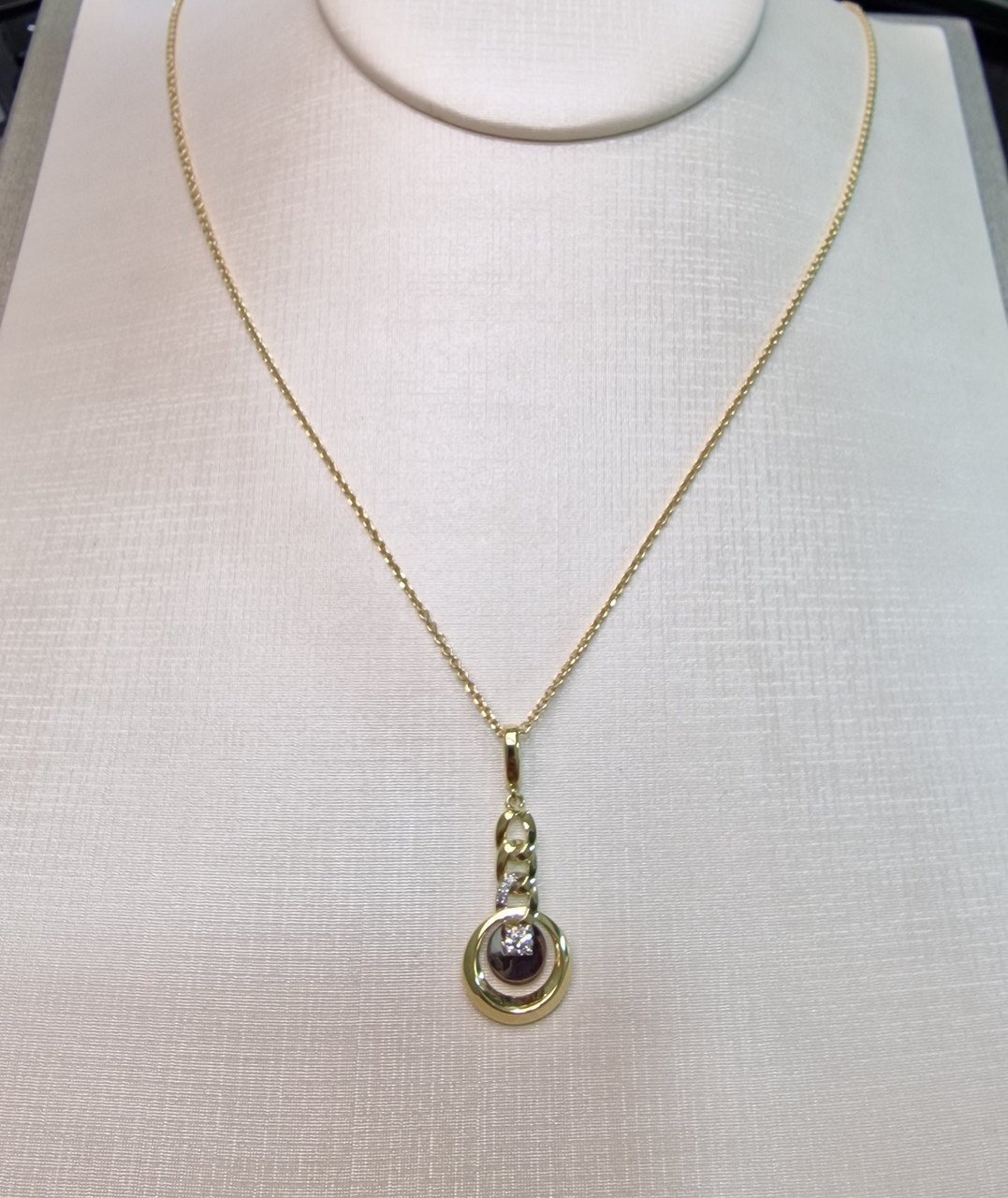 Колье Deimantas 102764957 50см 2гр 0,112ct. купить,NaN