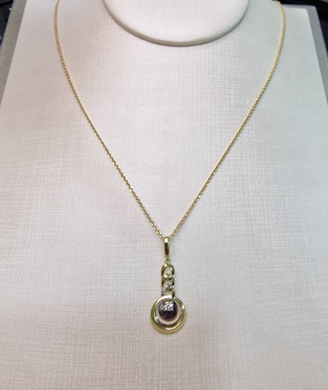 Колье Deimantas 102764957 50см 2гр 0,112ct. купить,NaN