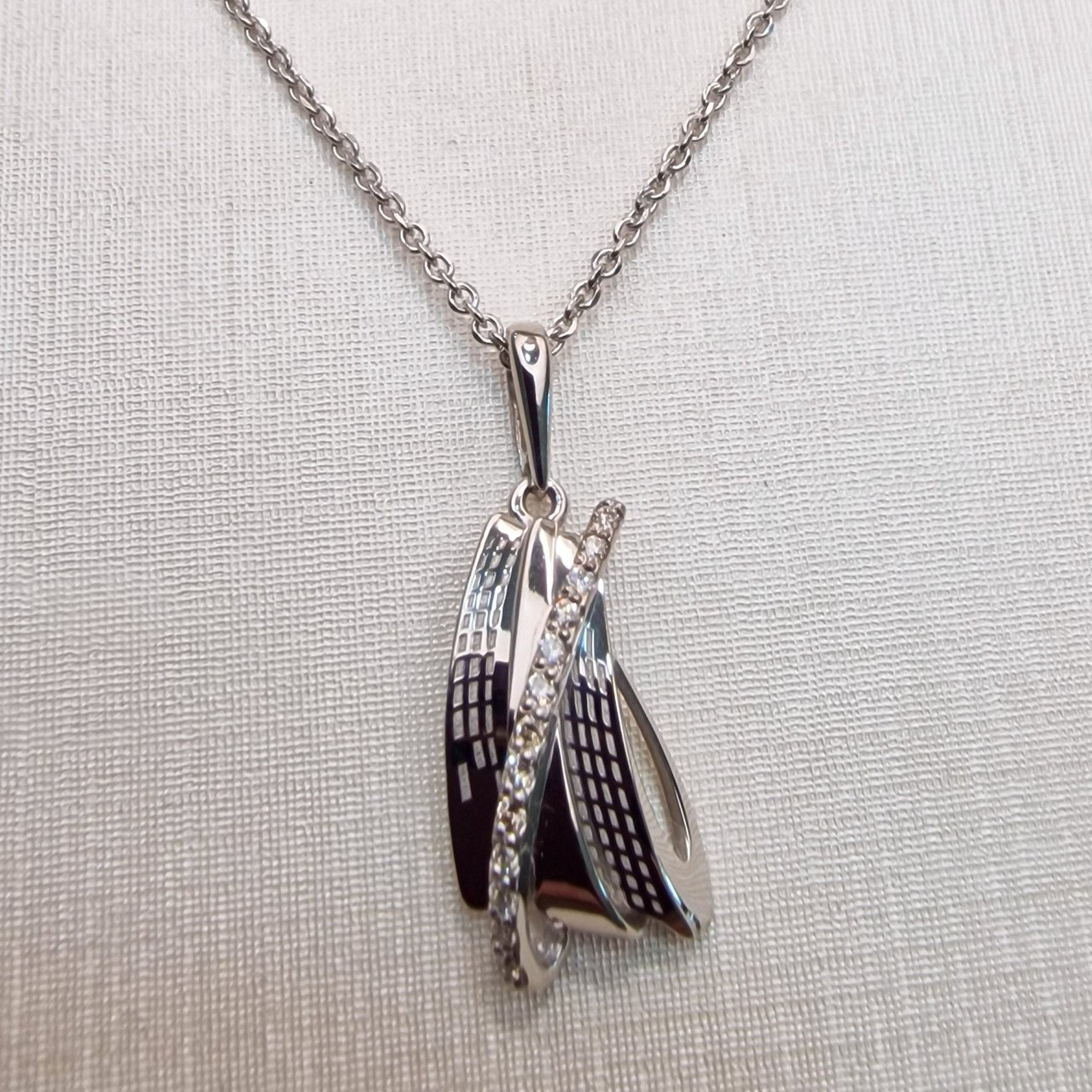 Колье Deimantas 102764961 50см 1,39гр 0,122ct. купить,NaN