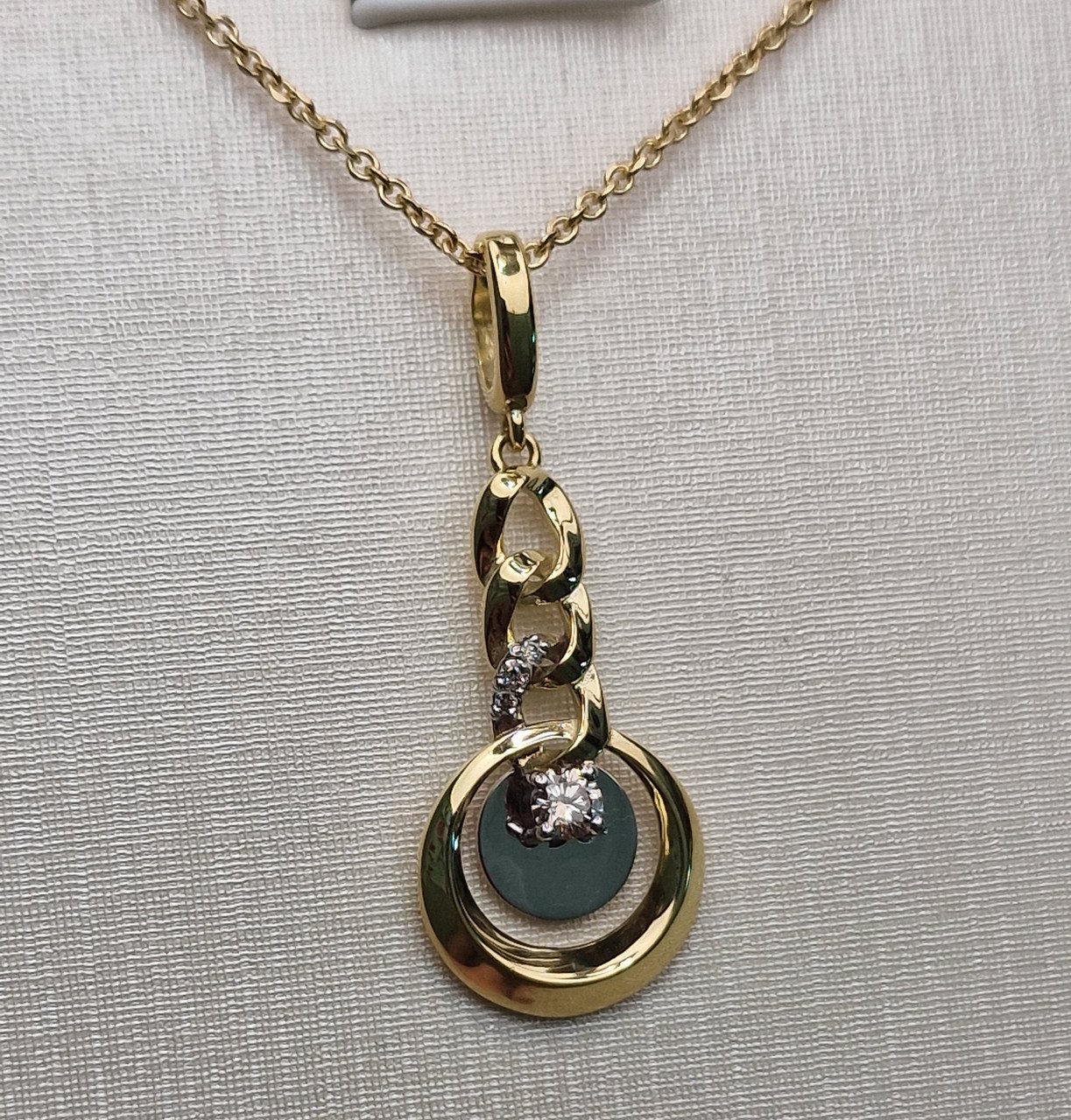 Колье Deimantas 102764957 50см 2гр 0,112ct. купить,NaN