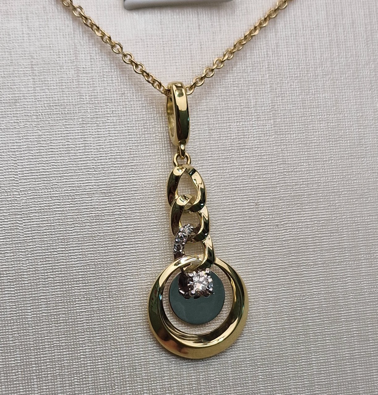 Колье Deimantas 102764957 50см 2гр 0,112ct. купить,NaN