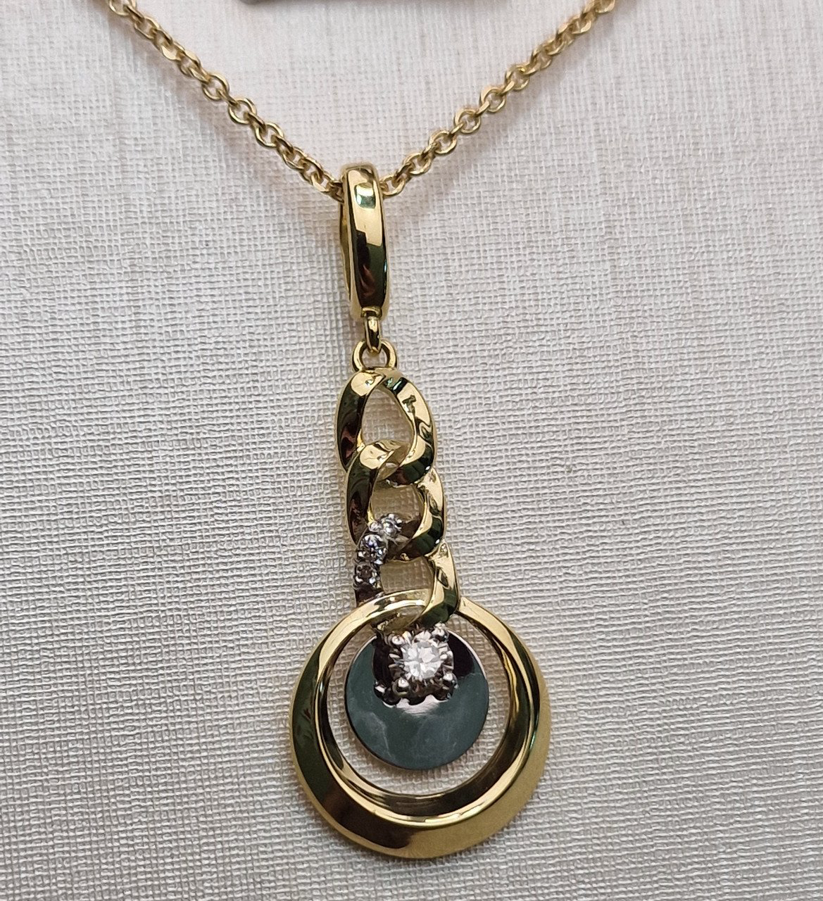Колье Deimantas 102764957 50см 2гр 0,112ct. купить,NaN
