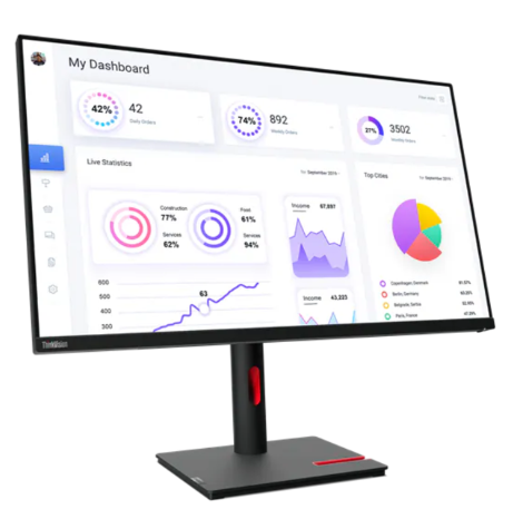 Монитор Lenovo T32p-30 63D2GAT1EU 31.5" черный - ForteMarket Монитор Lenovo T32p-30 63D2GAT1EU 31.5" черный купить,0