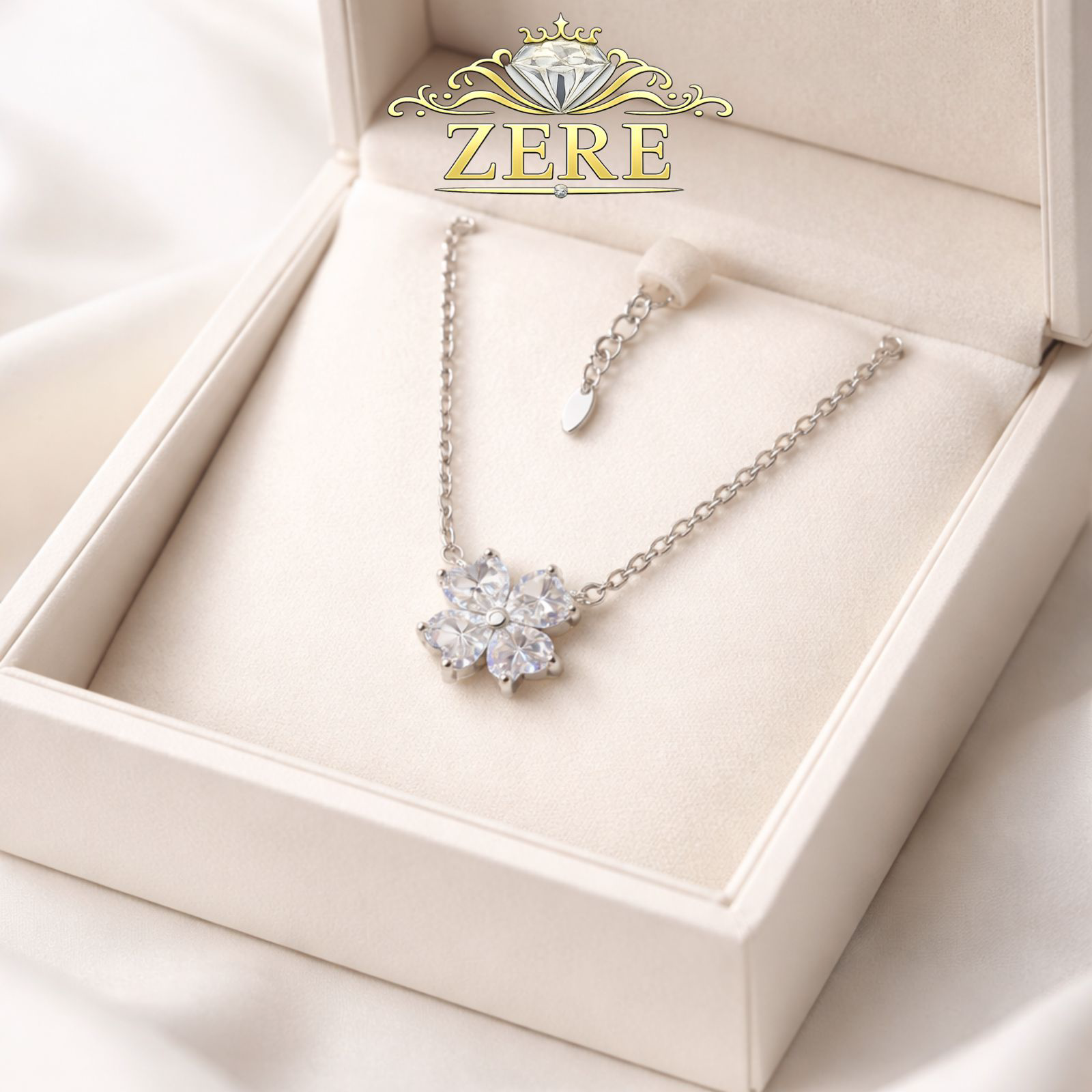 Колье Zere ZR120317 серебро 3.15гр 45см купить,17290