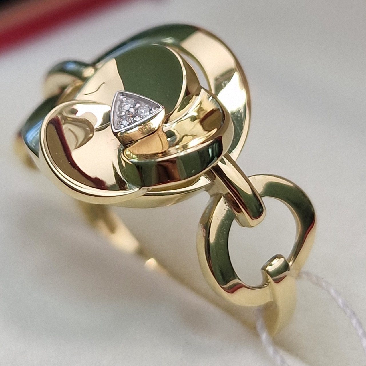 Кольцо Deimantas 102540639 18,5р 4,03гр 0,02ct. купить,NaN