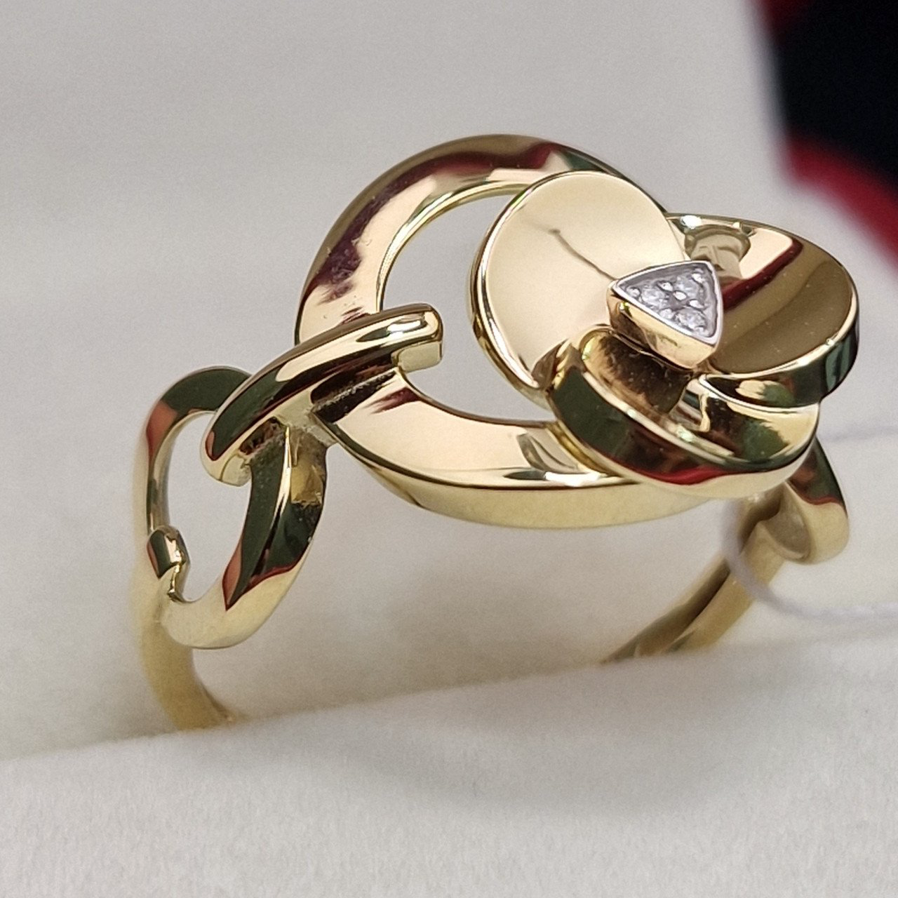 Кольцо Deimantas 102540639 18,5р 4,03гр 0,02ct. купить,NaN