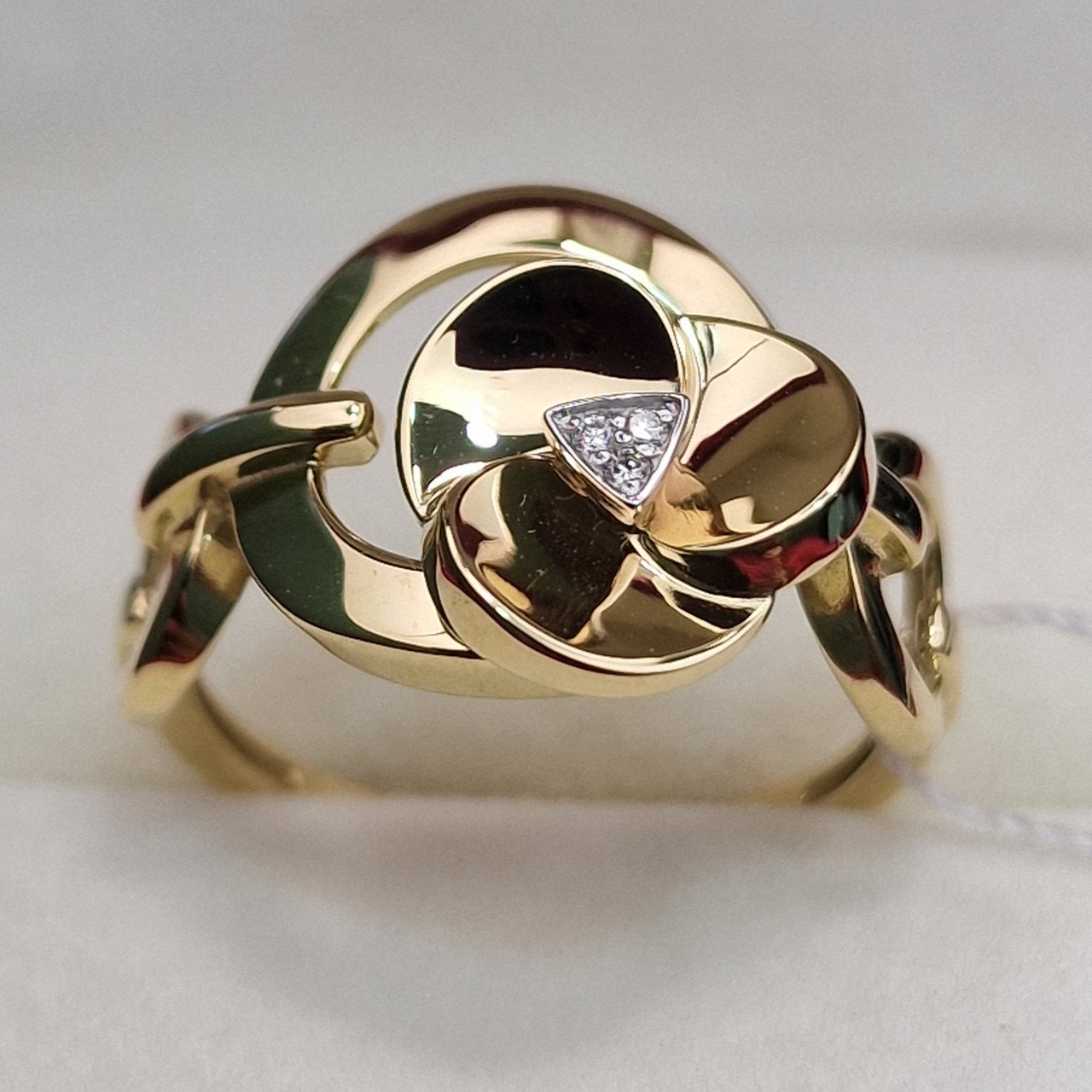 Кольцо Deimantas 102540639 18,5р 4,03гр 0,02ct. купить,NaN