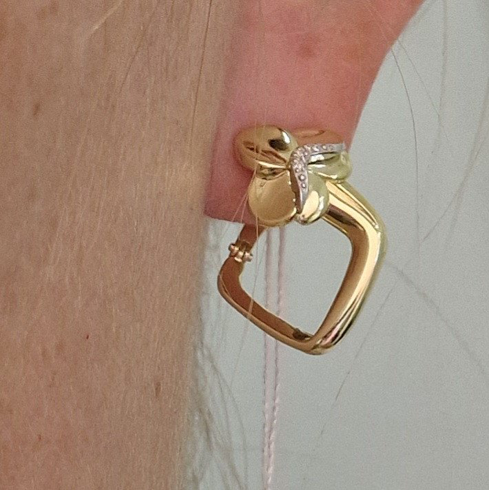 Серьги Deimantas 102540668 4,49гр 0,03ct. купить,NaN