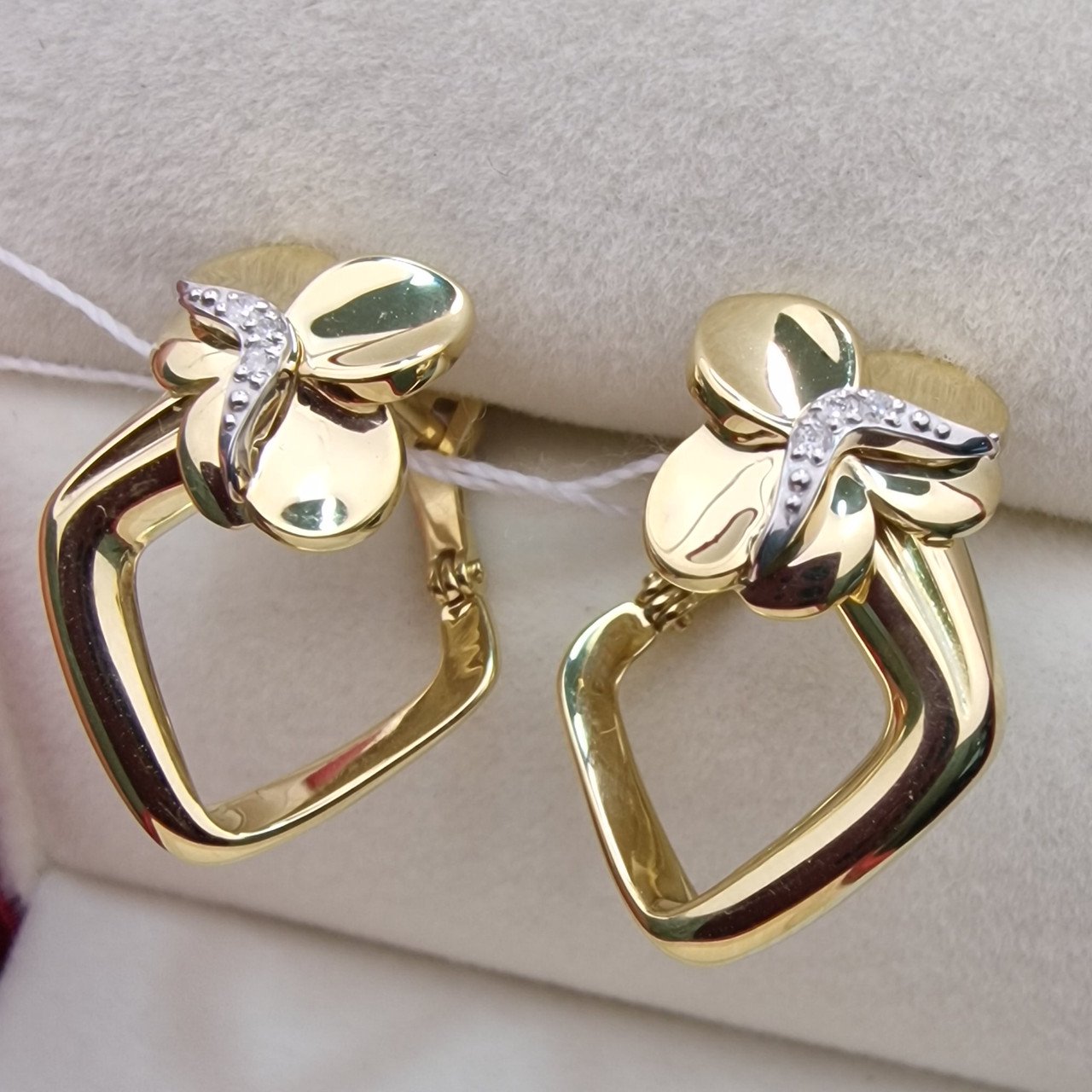 Серьги Deimantas 102540668 4,49гр 0,03ct. купить,NaN
