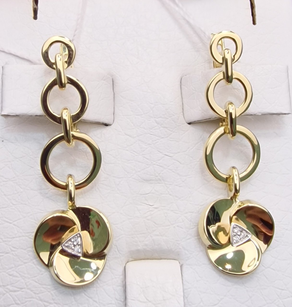 Серьги Deimantas 102540674 4,91гр 0,03ct. купить,NaN