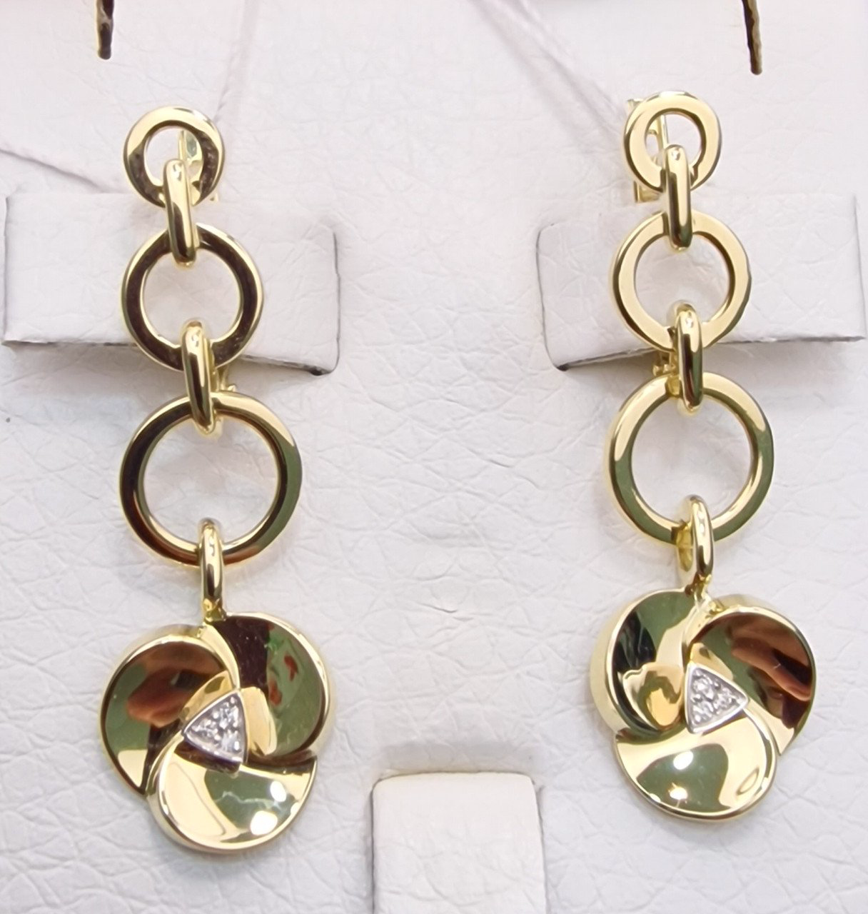 Серьги Deimantas 102540674 4,91гр 0,03ct. купить,NaN