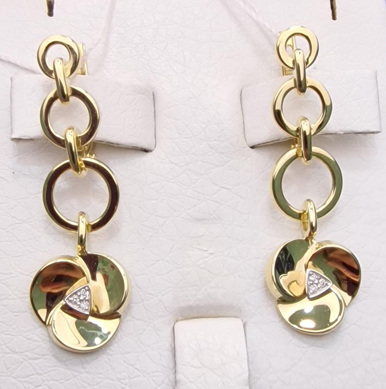 Серьги Deimantas 102540674 4,91гр 0,03ct. купить,NaN