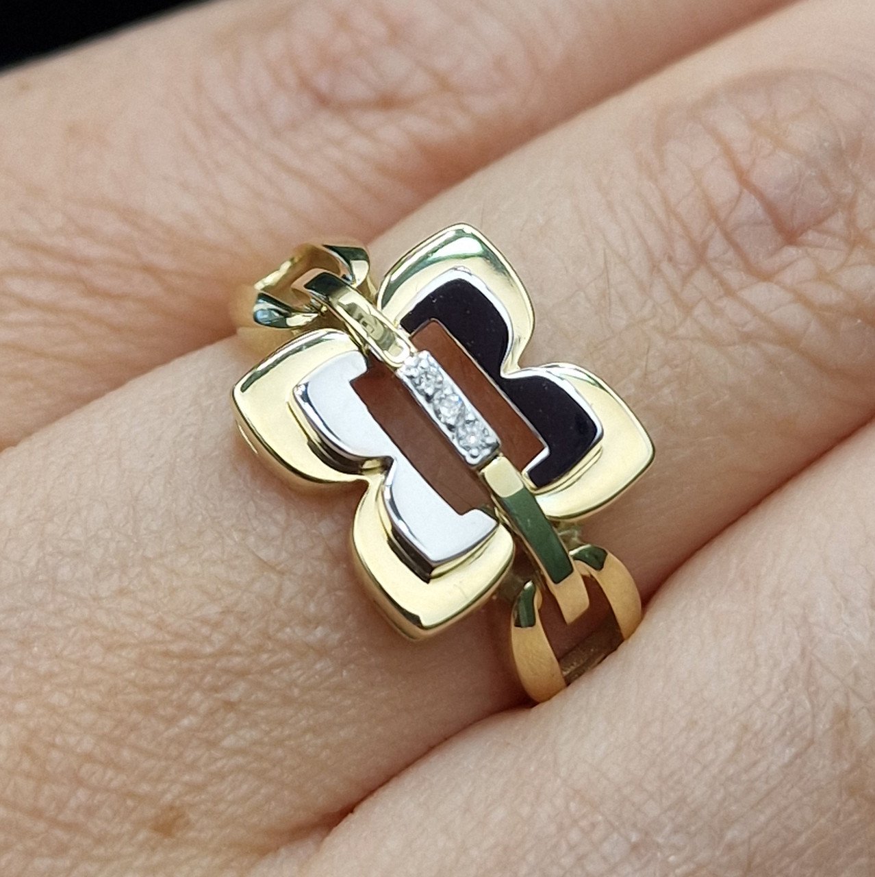 Кольцо Deimantas 102540655 18р 3,32гр 0,02ct. купить,NaN