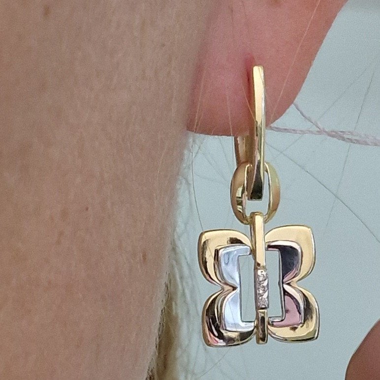 Серьги Deimantas 102540676 5,28гр 0,03ct. купить,NaN
