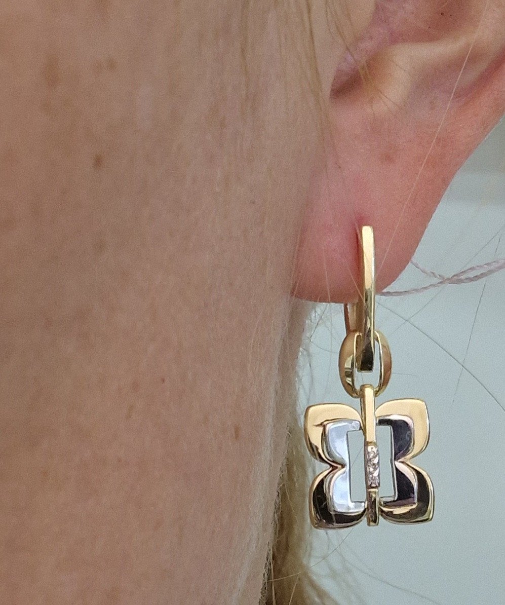 Серьги Deimantas 102540676 5,28гр 0,03ct. купить,NaN