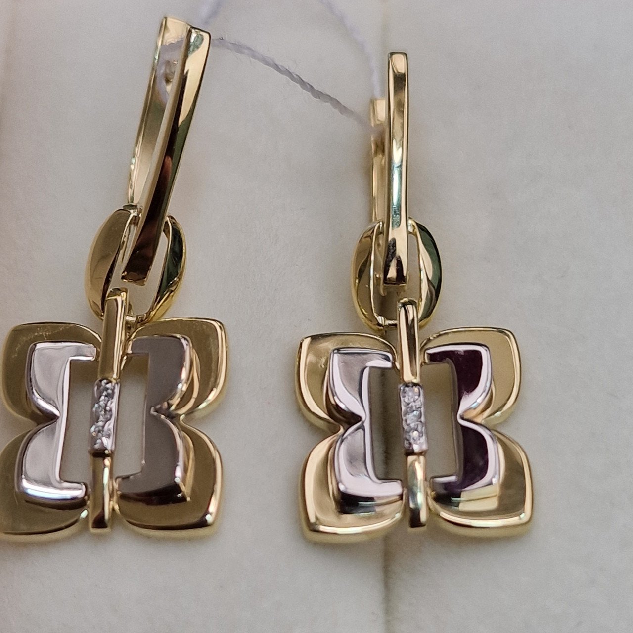 Серьги Deimantas 102540676 5,28гр 0,03ct. купить,NaN