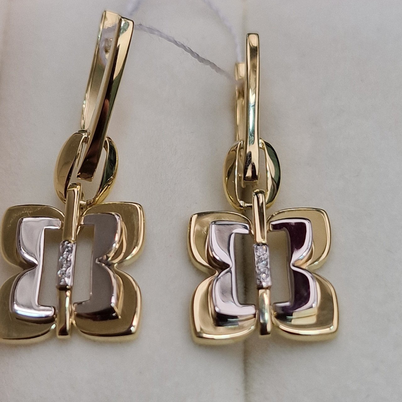 Серьги Deimantas 102540676 5,28гр 0,03ct. купить,NaN