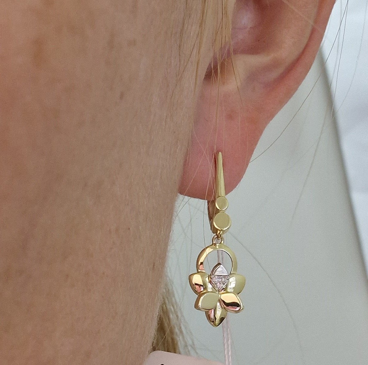 Серьги Deimantas 102540683 4,05гр 0,03ct. купить,NaN
