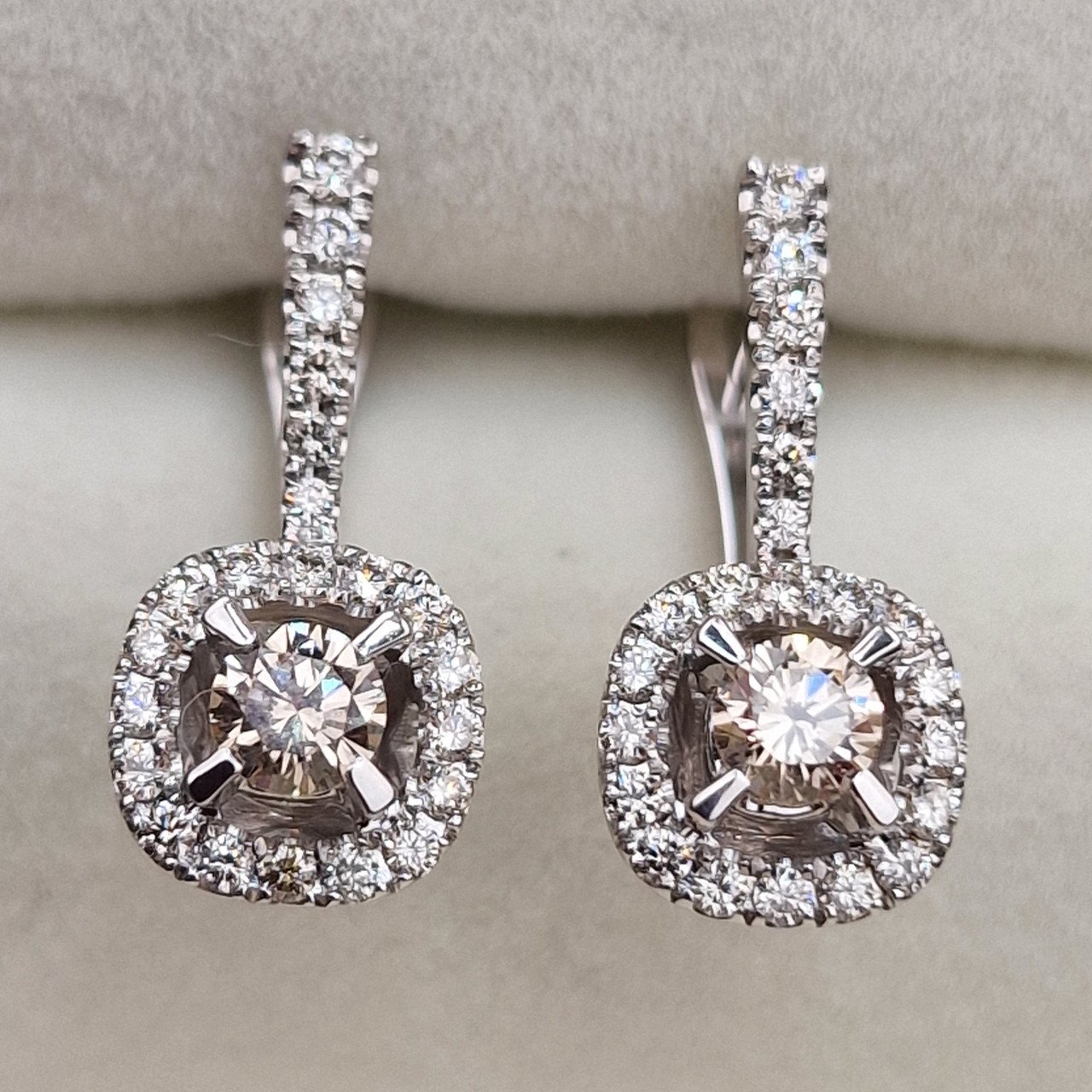 Серьги Deimantas 102540687 4,36гр 1,07ct. купить,NaN