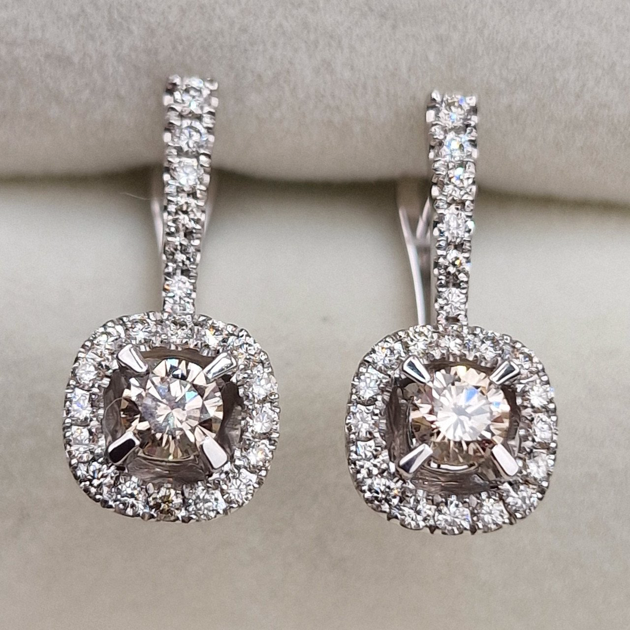 Серьги Deimantas 102540687 4,36гр 1,07ct. купить,NaN