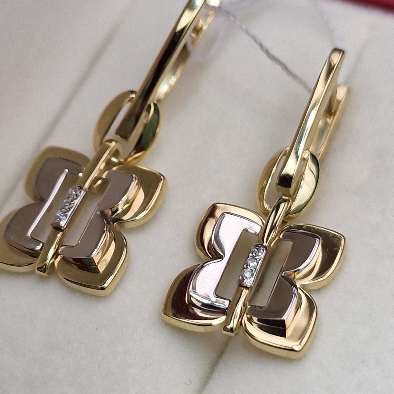 Серьги Deimantas 102540676 5,28гр 0,03ct. купить,NaN