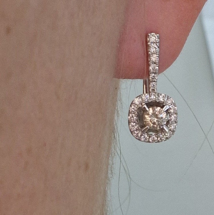Серьги Deimantas 102540687 4,36гр 1,07ct. купить,NaN