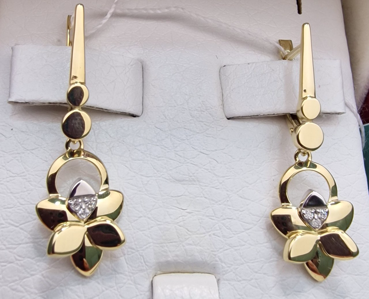 Серьги Deimantas 102540683 4,05гр 0,03ct. купить,NaN
