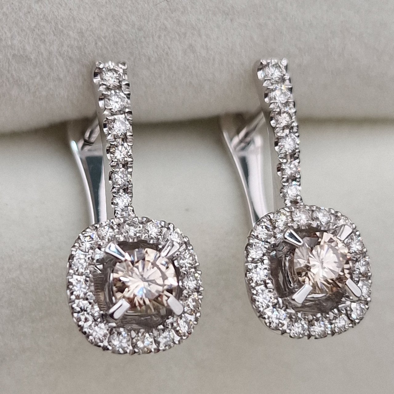 Серьги Deimantas 102540687 4,36гр 1,07ct. купить,NaN