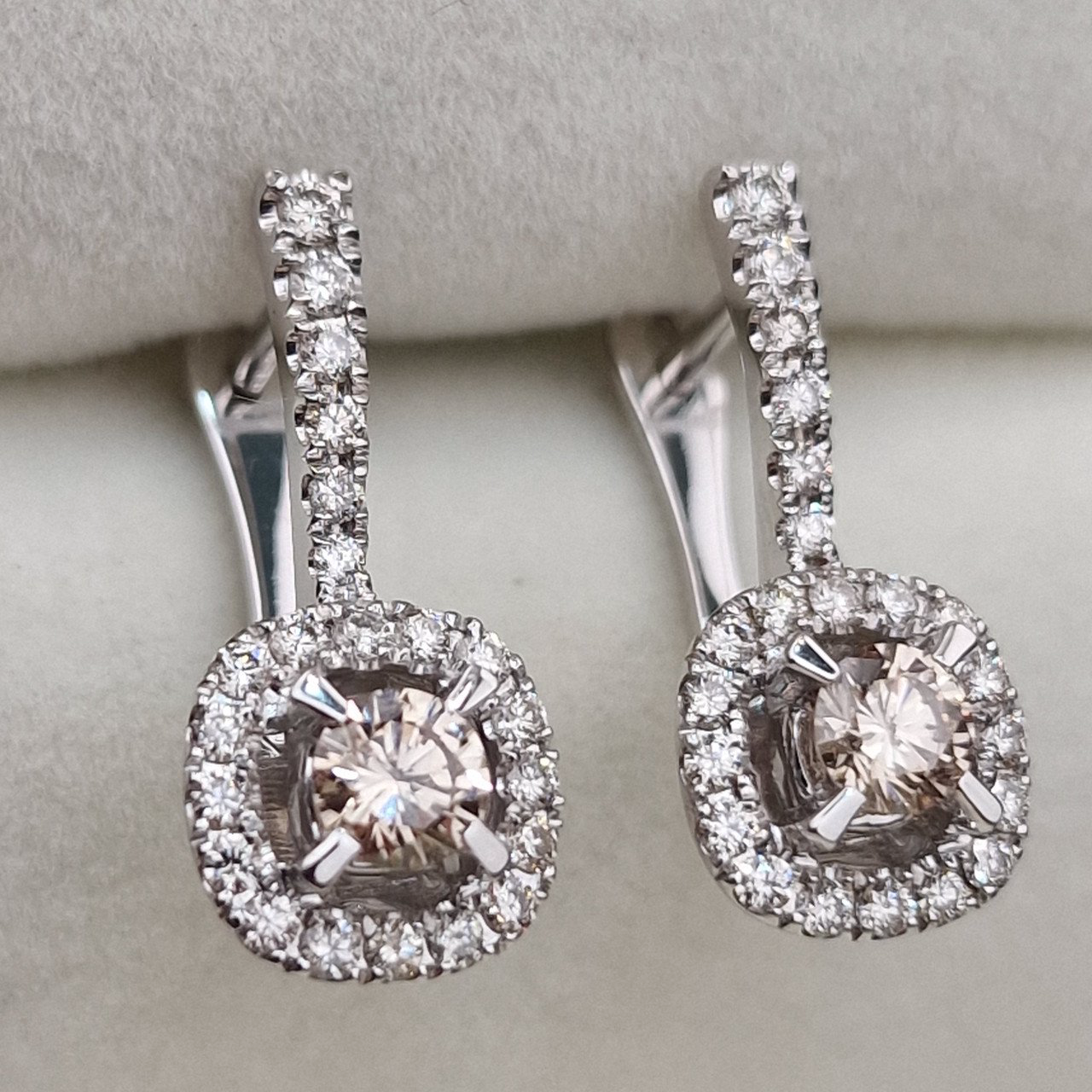 Серьги Deimantas 102540687 4,36гр 1,07ct. купить,NaN