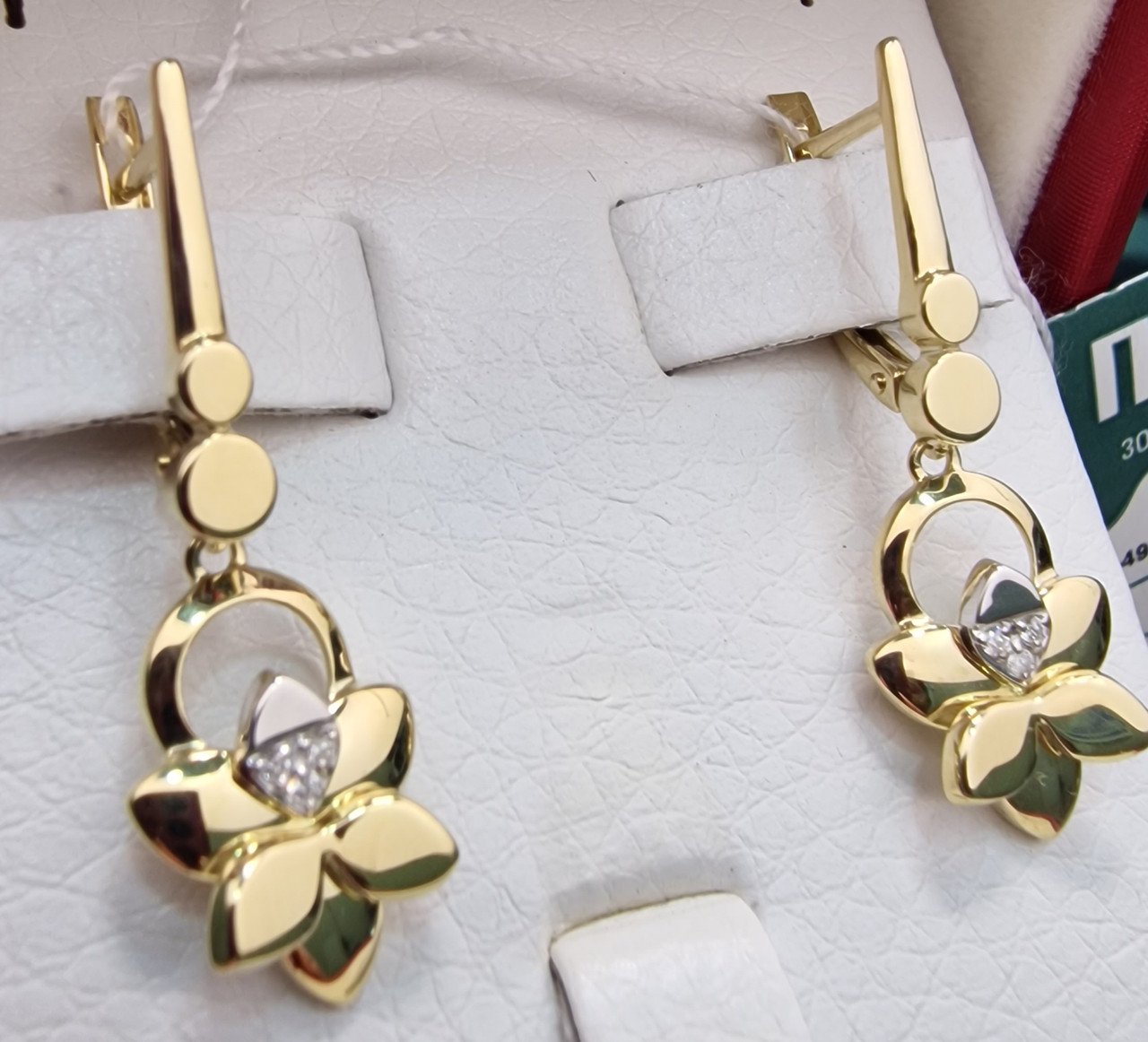 Серьги Deimantas 102540683 4,05гр 0,03ct. купить,NaN