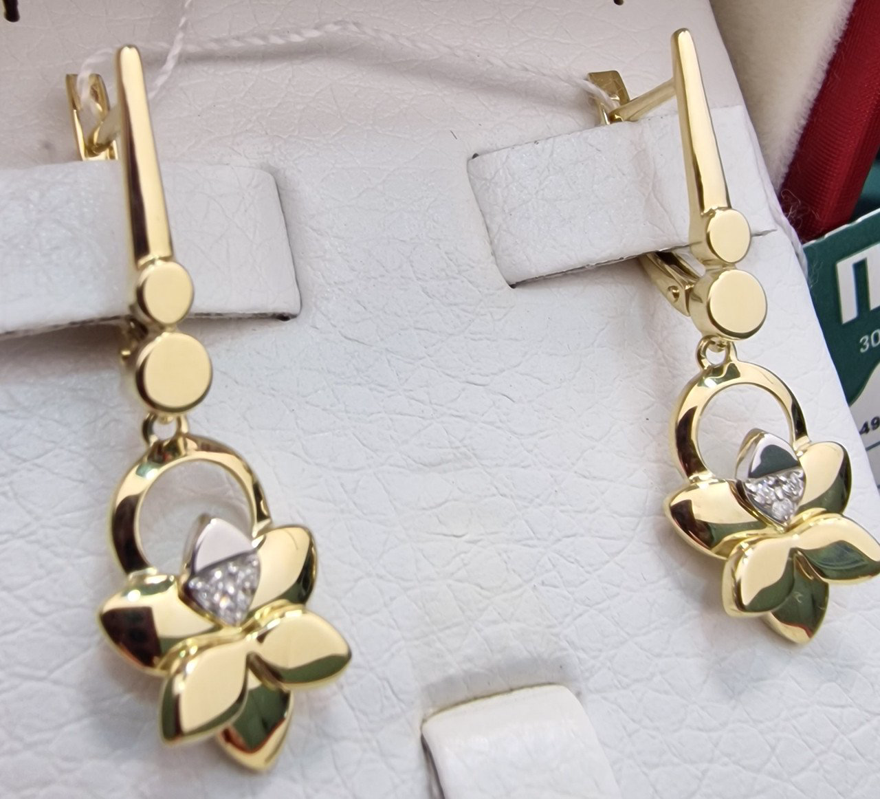 Серьги Deimantas 102540683 4,05гр 0,03ct. купить,NaN