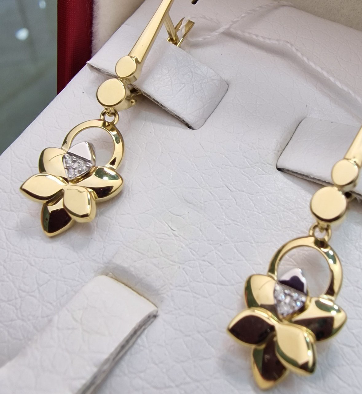 Серьги Deimantas 102540683 4,05гр 0,03ct. купить,NaN