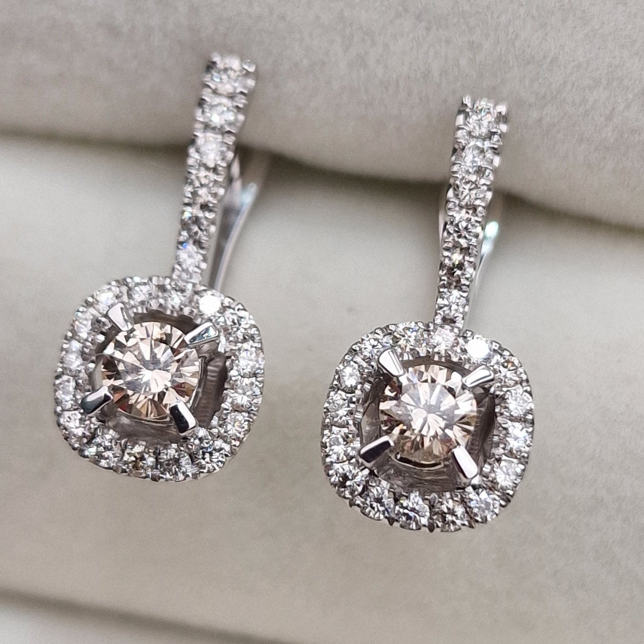 Серьги Deimantas 102540687 4,36гр 1,07ct. купить,NaN
