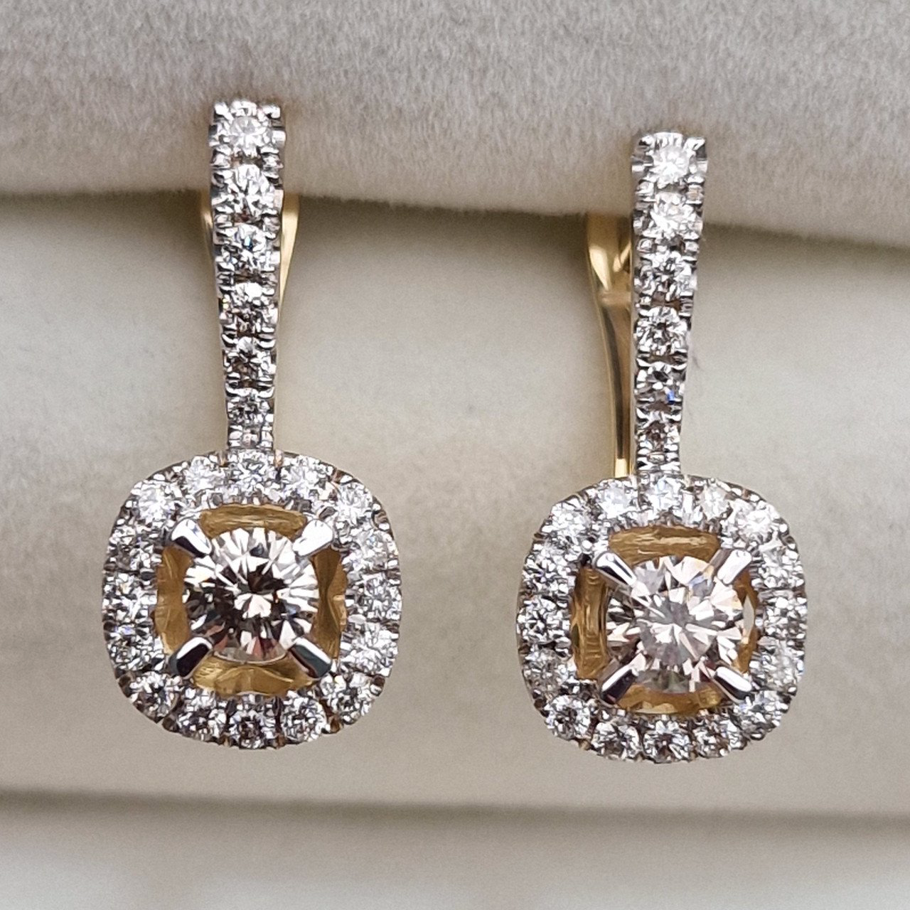 Серьги Deimantas 102540690 4,42гр 1,05ct. купить,NaN